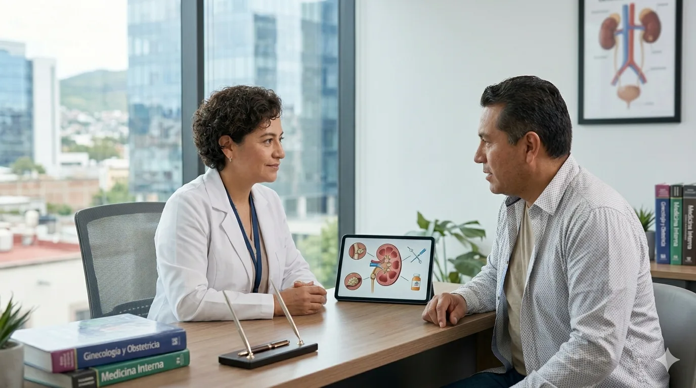 ¿Qué especialista trata los cálculos renales?