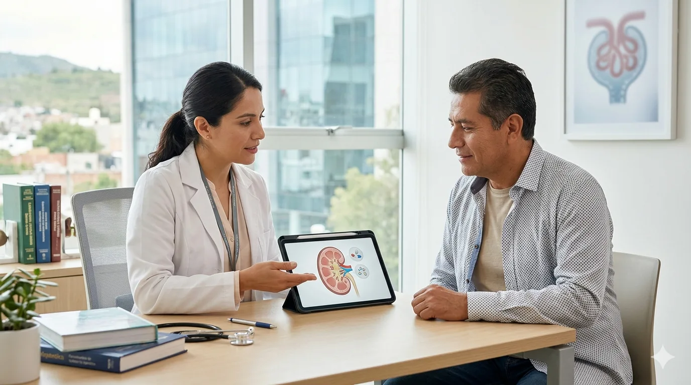 Especialista en Diagnóstico y Manejo del Daño Renal por Medicamentos en León