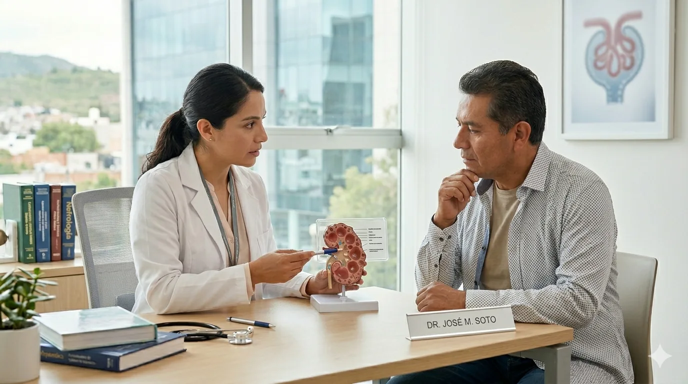 ¿Qué especialista trata la enfermedad poliquística renal?