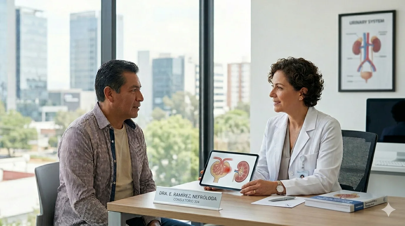 ¿Qué especialista trata la glomerulonefritis?